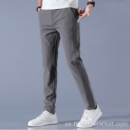 Pantalones de hombre Pantalones ajustados de negocios personalizados